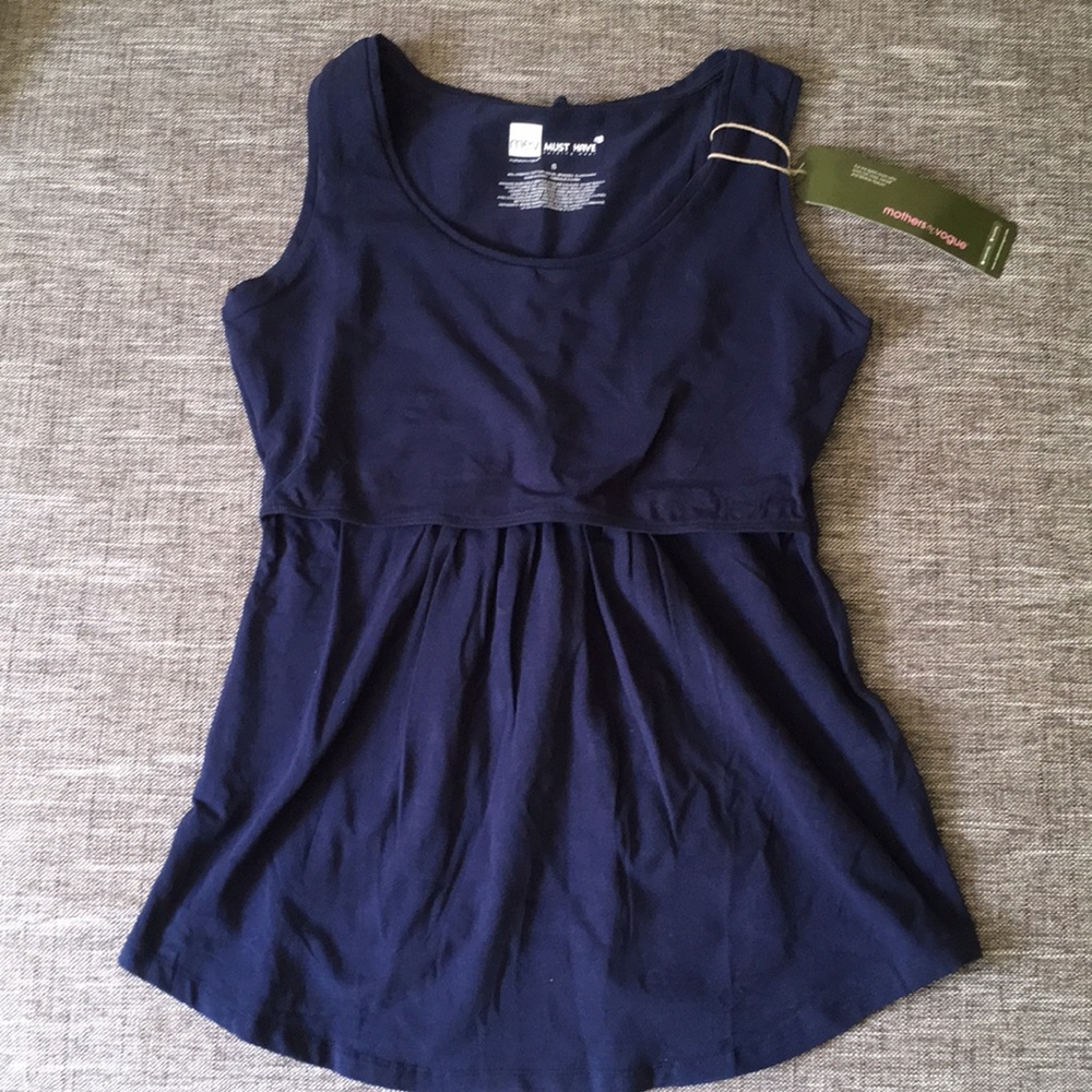 MEV nursing tank navy